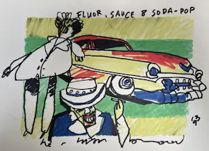 AcheterHerman Brood - Fluor, Sauce & Soda-Pop? Enchérissez de 750!