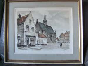 Roger Hebbelinck - stads zicht verkocht voor € 35!