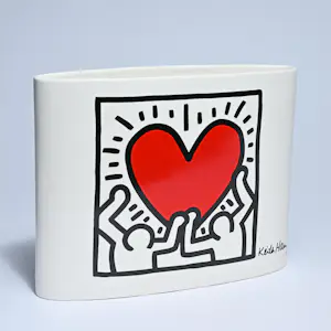Keith Haring - "Heart" vaas kopen? Bied vanaf 150!
