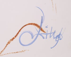 Franscz Witte - Gemengde techniek op papier, Naakt kopen? Bied vanaf 50!