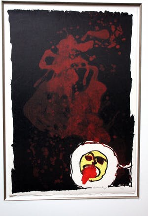 Pierre Alechinsky - litho: Le tireur de langue - 1974 kopen? Bied vanaf 599!