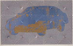 Elizabeth de Vaal - Zeefdruk, Illusive dreams kopen? Bied vanaf 20!