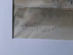 Ger Sluijter - Aquarel, Titel, Wales. kopen? Bied vanaf 35!