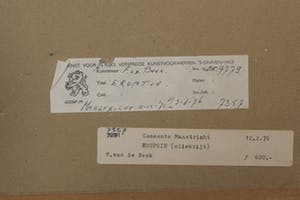 Felix van de Beek - Eruptie - 1976 - pastel op papier - BKR Maastricht kopen? Bied vanaf 20!