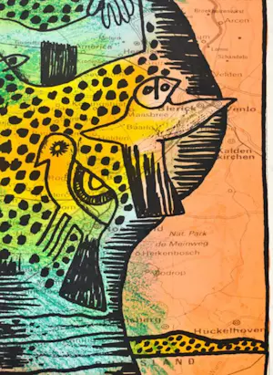 Corneille - Zeefdruk - Provincie Limburg - Handgesigneerd !!! kopen? Bied vanaf 225!