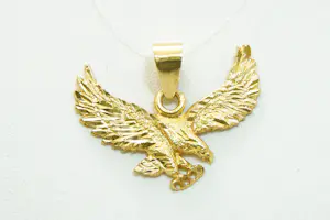 94 - 18 karaats geelgouden adelaar hanger kopen? Bied vanaf 275!