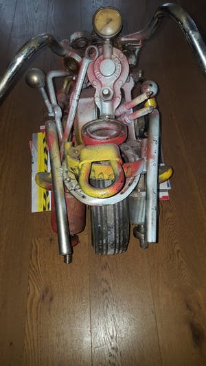 Herman Brood - gespoten motor. kopen? Bied vanaf 1500!