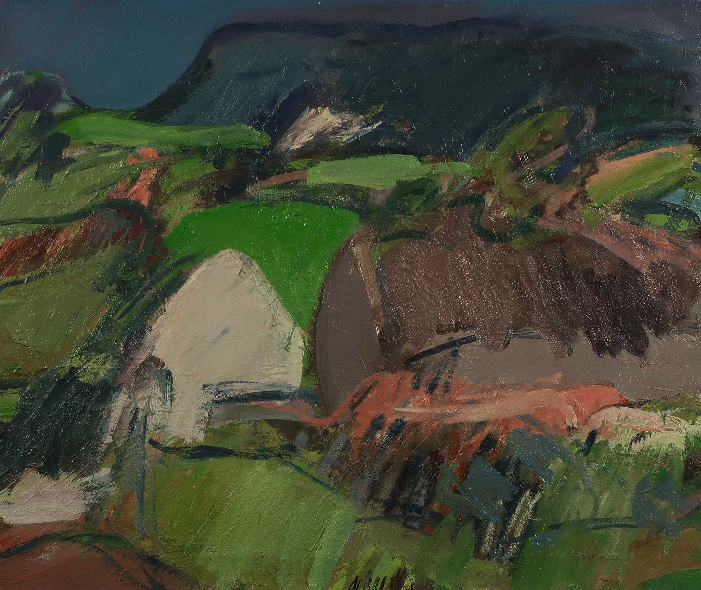 Toon de Haas - Olieverf op doek, Ierland - Ingelijst kopen? Bied vanaf 100!