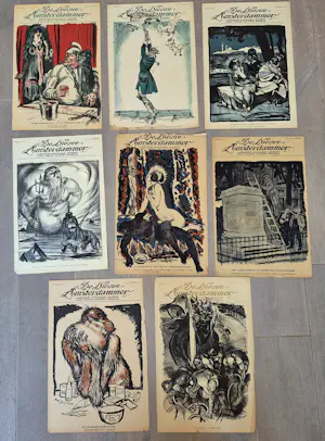 Jan Sluijters - 14 politieke spotprenten - nieuwe Amsterdammer kopen? Bied vanaf 20!