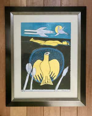 Corneille - L'oiseau jaune verkocht voor € 175!