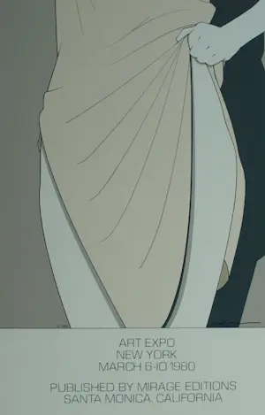 Patrick NAGEL - Ingelijst affiche voor Art Expo New York 1980 kopen? Bied vanaf 1!