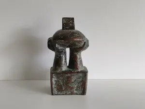 Theo Schreurs - Bronzen “Vitruvius “ beeld kopen? Bied vanaf 25!