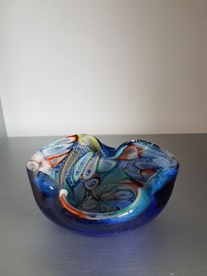 Dino Martens - AVEM Multi Coloured Murano Glass Bowl Mid Century Dino Martens kopen? Bied vanaf 35!