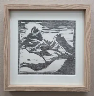 Dirk Filarski - Bergen. Uit Wendingen. Ingelijst. kopen? Bied vanaf 79!