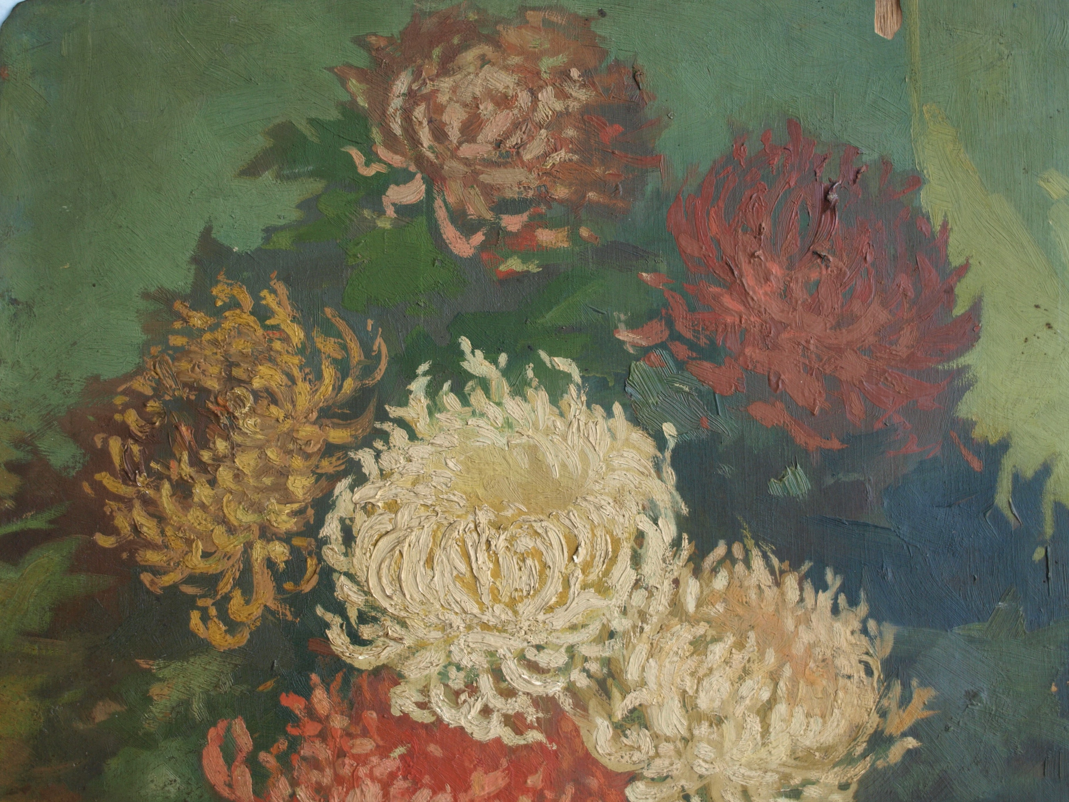 Hendrik Brautigam - Olieverf op paneel , Bloemstilleven – gesigneerd – ca 1935 kopen? Bied vanaf 45!