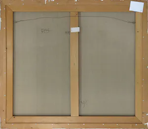 Jos Schimmer - Olieverf op doek, Zonder titel - Ingelijst kopen? Bied vanaf 1!