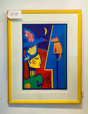 Cecile de Bruijn - zonder titel maar met lijst! JA-09 ( opslag extern) vendu pour 58€ !