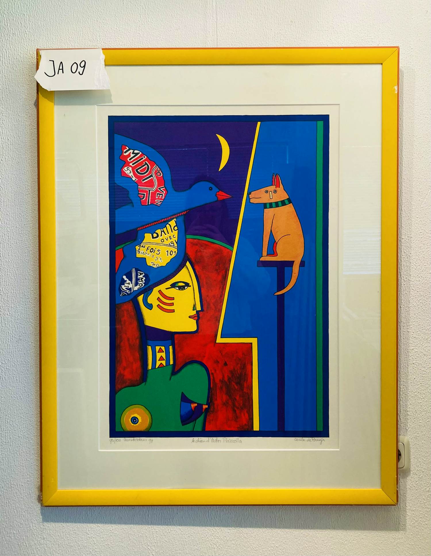 Cecile de Bruijn - zonder titel maar met lijst! JA-09 ( opslag extern) kopen? Bied vanaf 65!