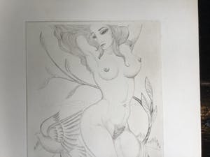 Fons Montens - Dame met de duif kopen? Bied vanaf 50!