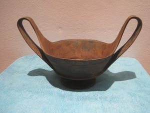 Brons (Onbekend) - Bronzen kylix. kopen? Bied vanaf 35!