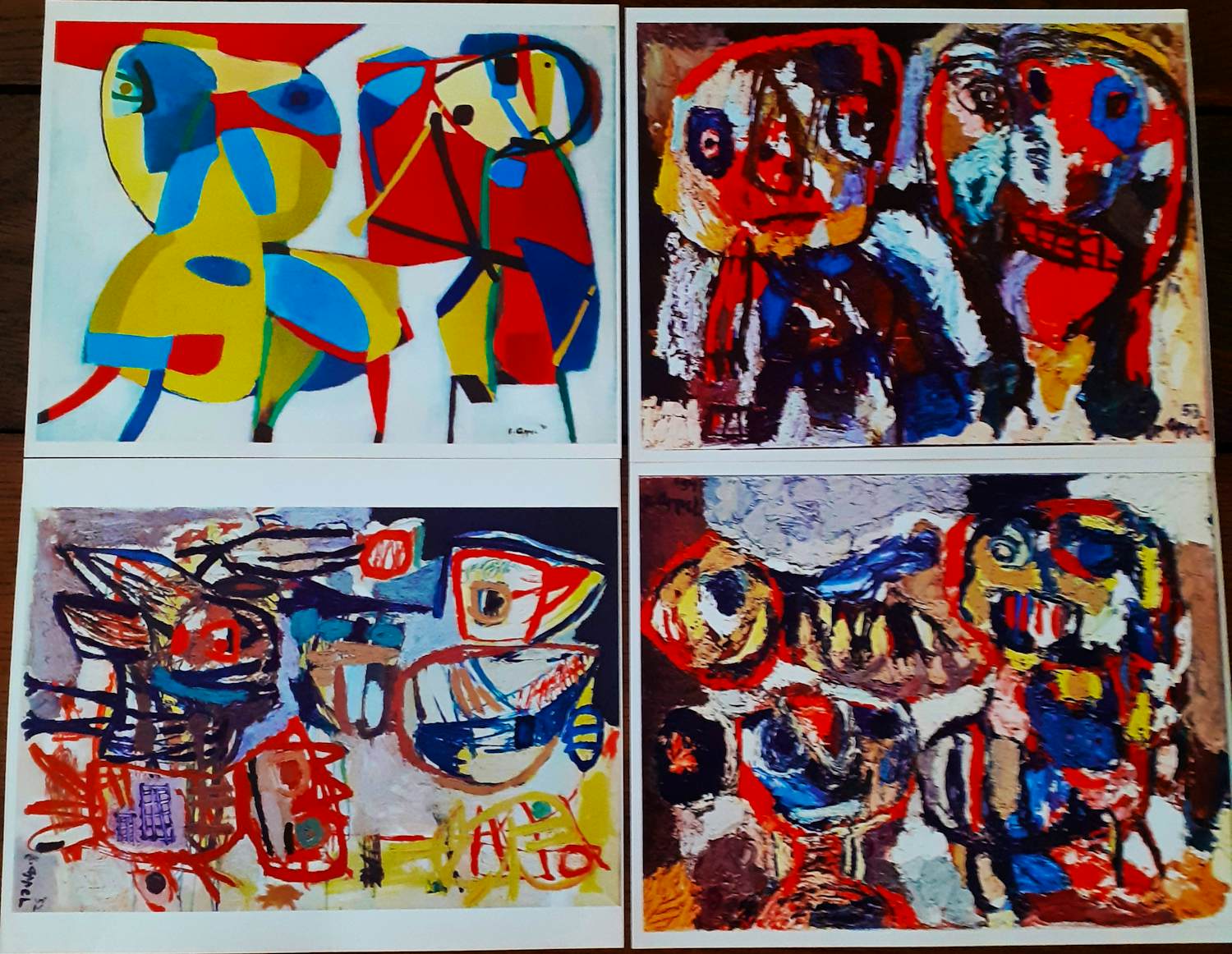 Karel Appel - 15 reproducties in kleur verkocht voor € 65!