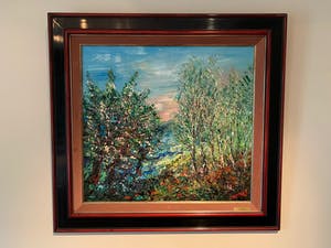 Jan Makkes - Landschap met bomen kopen? Bied vanaf 50!