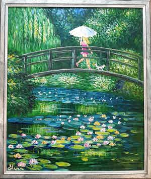 Elena Polyakova - Op een brug verkocht voor € 75!