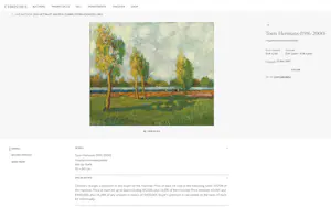 Toon Hermans - Haarlemmermeerpolder, olieverf op doek (netjes ingelijst) kopen? Bied vanaf 1495!