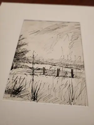 Frits Jansen - Landschap kopen? Bied vanaf 20!