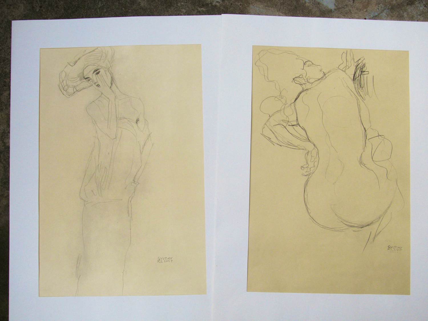 Gustav Klimt - Weibliche Akte kopen? Bied vanaf 150!