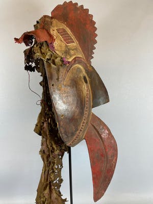 Dan - Rare & Old Tribal used African Dan mask - Ivory Coast. kopen? Bied vanaf 45!