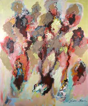 Bert Braam - Acryl op doek, Sensuality (Groot) verkocht voor € 1!