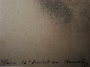 Aart van Dobbenburgh - Zeer bep. Oplage van 25 ! 1960 Ets "Kinderhanden" gesigneerd kopen? Bied vanaf 20!