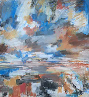 Jelle Hoogstra - kleurrijke Hollandse luchten, XL kopen? Bied vanaf 79!