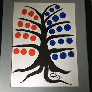 Alexander Calder - Happy Tree (38/150) - 1971 kopen? Bied vanaf 200!