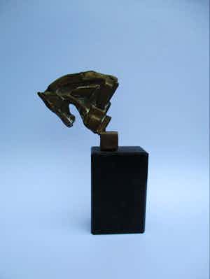 Eric Claus - Paardenhoofd verkocht voor € 100!