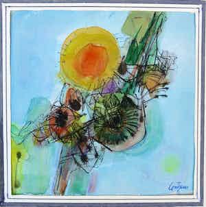 Toine Corstjens - Speelse Compositie verkocht voor € 95!