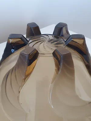 August Walther & Sohne AG - schaal, model Juno, kleur rookbruin, gemaakt van persglas kopen? Bied vanaf 1!