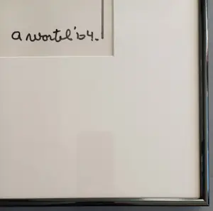 Ans Wortel - lichamen van het oude roodland – gouache - ingelijst kopen? Bied vanaf 299!