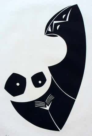 Pavel Husa - Linosnede verkocht voor € 40!