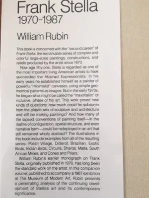 Frank Stella - 1970-1987 - William Rubin kopen? Bied vanaf 25!