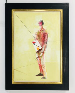 Constant - Zelfportret maar met fraaie lijst ( museumglas)! kopen? Bied vanaf 595!