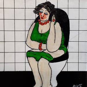 Anke Peddemors - kunst voor in het kleinste kamertje deborah kopen? Bied vanaf 17!