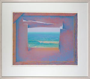 Ger Stallenberg - Zeefdruk, Oceaan - Ingelijst kopen? Bied vanaf 1!