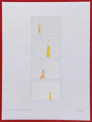 Jan Hendrix - 4 Suns, zeefdruk kopen? Bied vanaf 55!