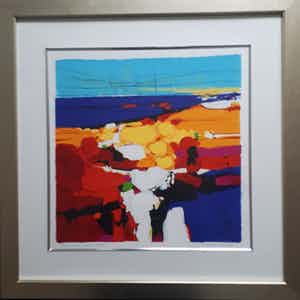 Frank Lejeune - First visit to Toscane - Zeer mooi ingelijst - Nieuwstaat verkocht voor € 40!