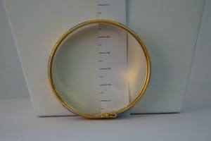 2290 - Elegante 18 karaats gouden Bicolor unisex armband - hollands keur kopen? Bied vanaf 500!