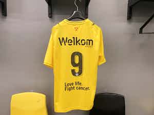 Swim to Fight Cancer wedstrijdshirt - Lex Immers verkocht voor € 50!