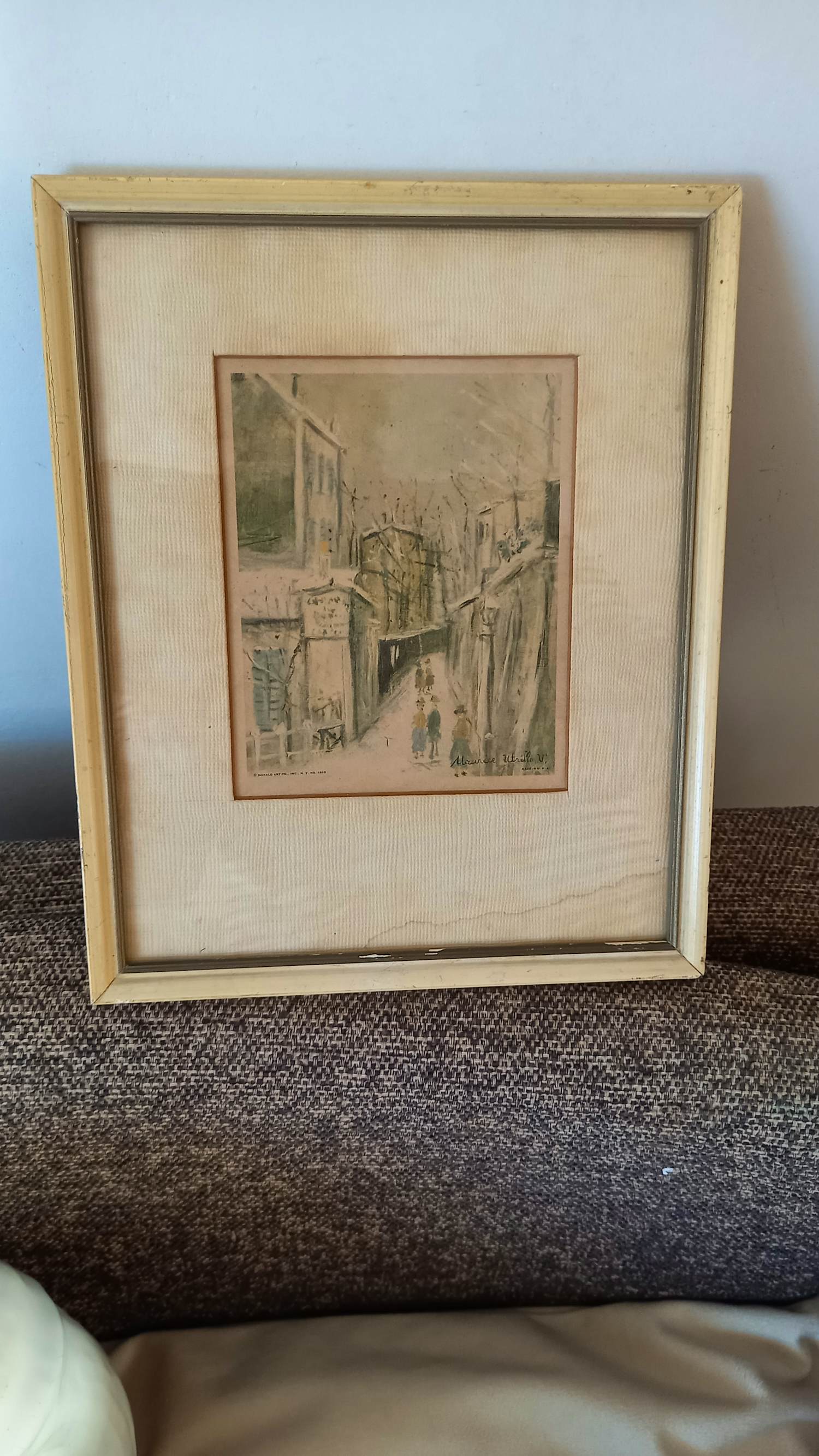 Maurice Utrillo - Stadsgezicht Parijs kopen? Bied vanaf 25!