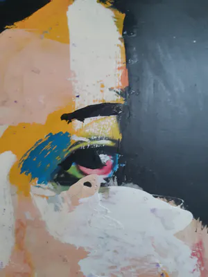 Peter Klashorst - Gemengde techniek - Handgesigneerd !!! kopen? Bied vanaf 75!